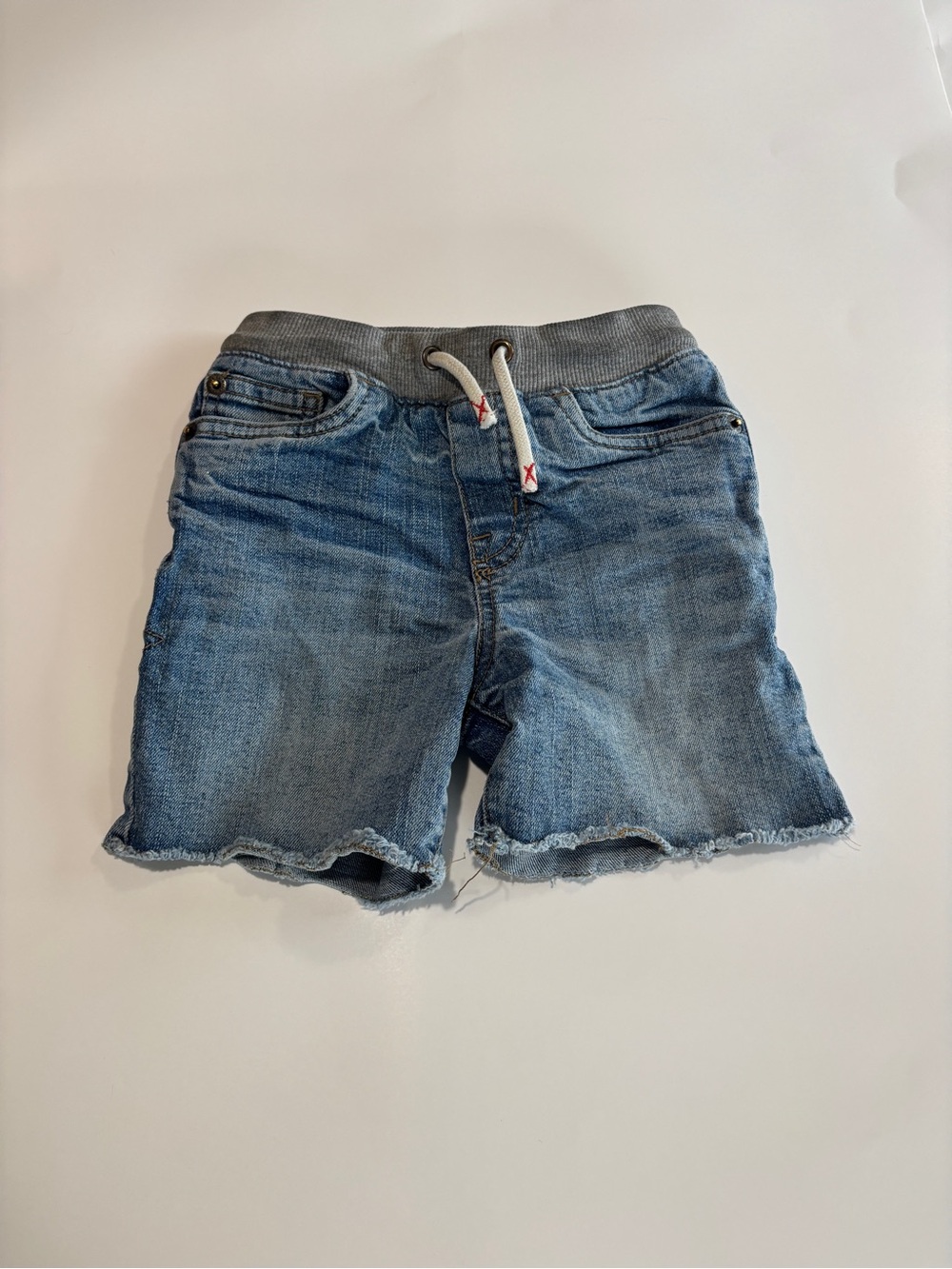 Cat & Jack Light Blue Denim Drawstring Shorts
